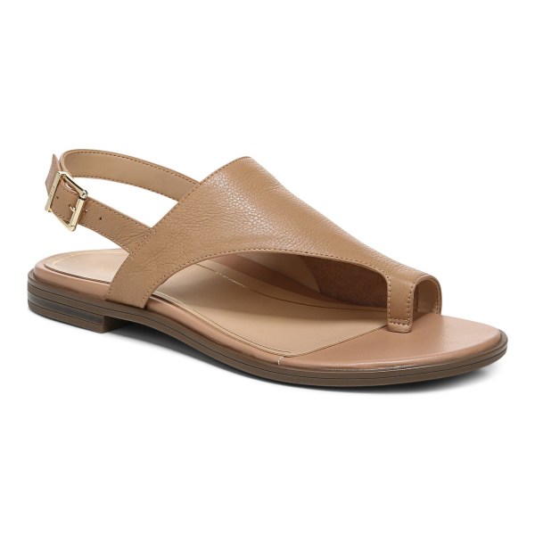 Vionic Sandals Ireland - Ella Sandal Beige - Womens Shoes Discount | MKPWE-8743